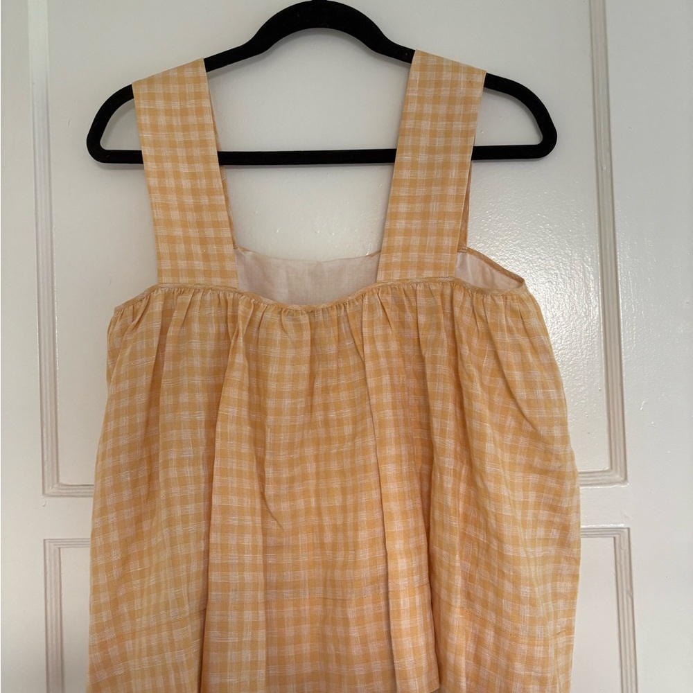 Something to Hold Tent Blouse Rhodes Yellow - Picture 6 of 6